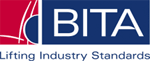 Logo with link: BITA – British Industrial Truck Association